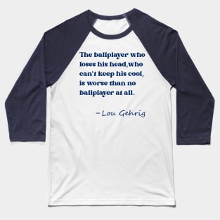 Lou Gehrig Ballplayer Baseball T-Shirt